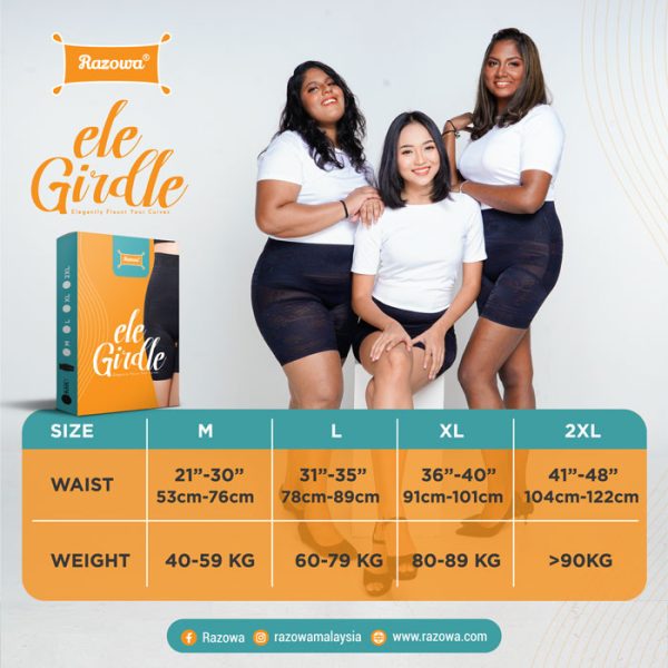 Seluar Girdle Kempiskan Perut : Ele Girdle Pants - Image 2