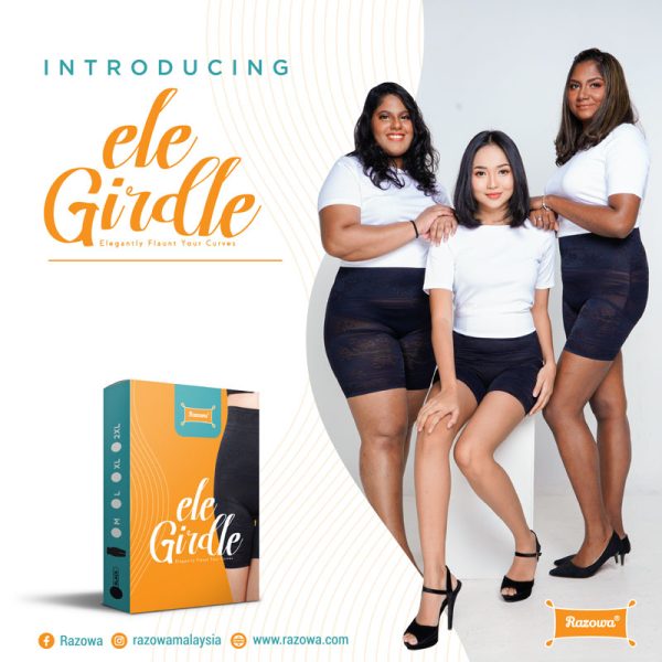 Ele Girdle Pants Untuk Mengempiskan Perut & Pinggang | Razowa